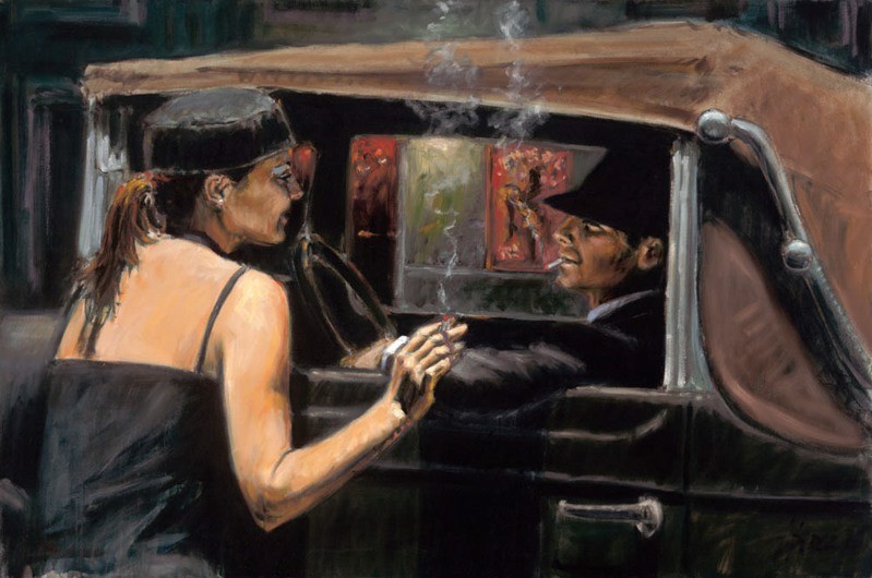 Fabian Perez CALLES DE SAN TELMO II